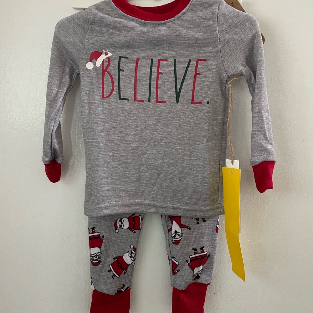 Rae Dunn Super Soft “ BELIEVE” PJs
